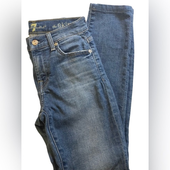 7 For All Mankind Women’s “The Skinny” Jeans Size 25 - Picture 1 of 15